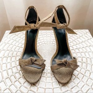 *** ALEXANDRE BIRMAN Ankle Wrap Heels 8.5 38.5 ***